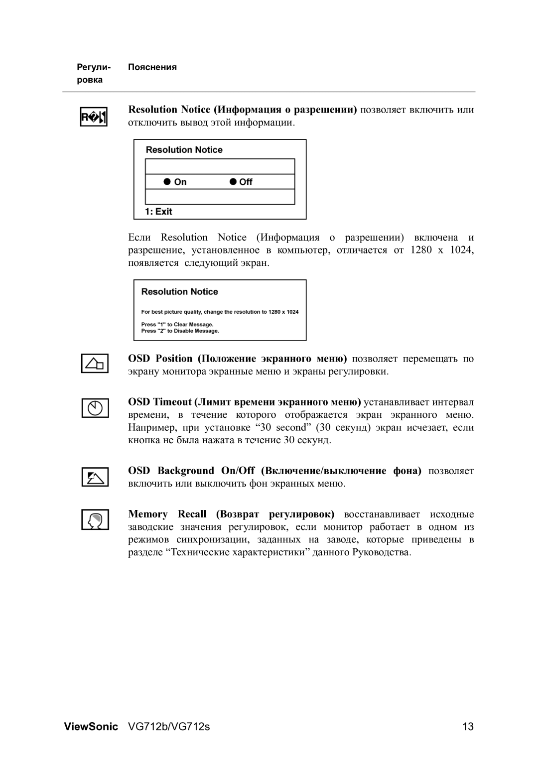 ViewSonic manual ViewSonic VG712b/VG712s 