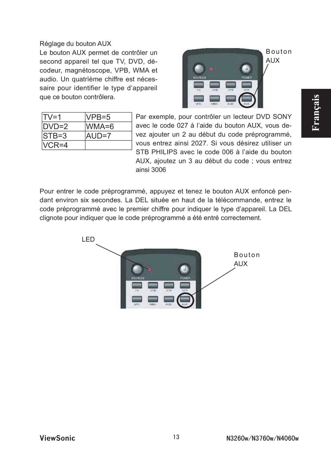 ViewSonic VS11437-1M manual VPB=5 