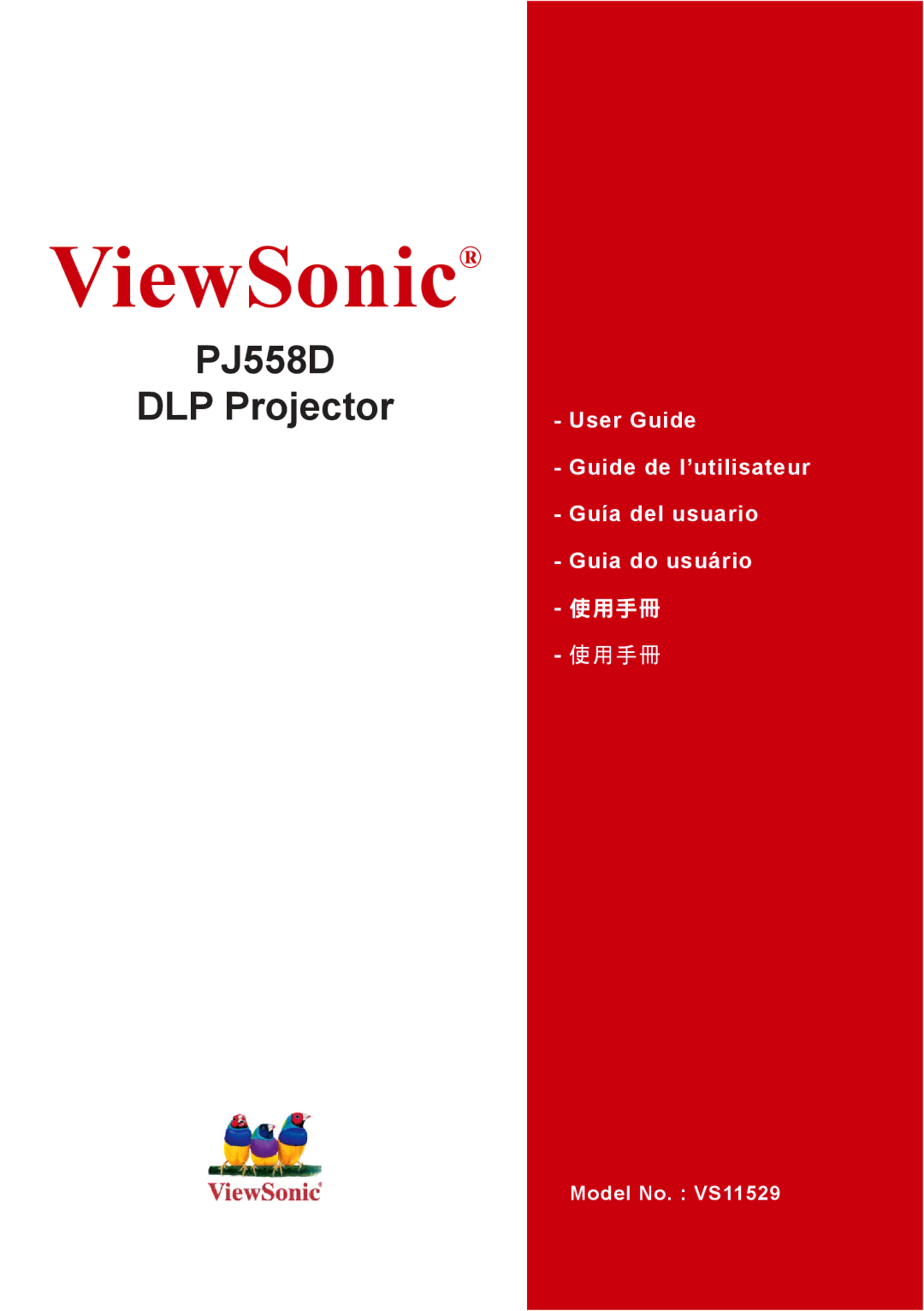 ViewSonic VS11529 manual ViewSonic 