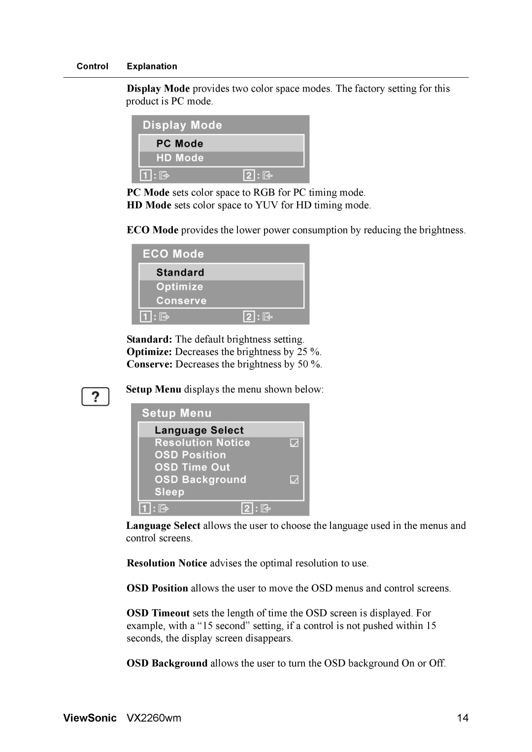 ViewSonic VS12264, VX2260WM warranty ViewSonic VX2260wm 