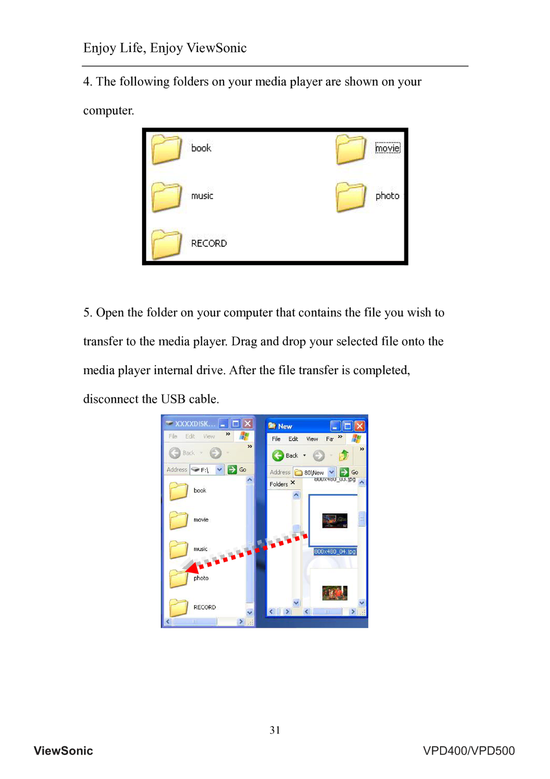 ViewSonic VS12836, VS12835 manual Enjoy Life, Enjoy ViewSonic 