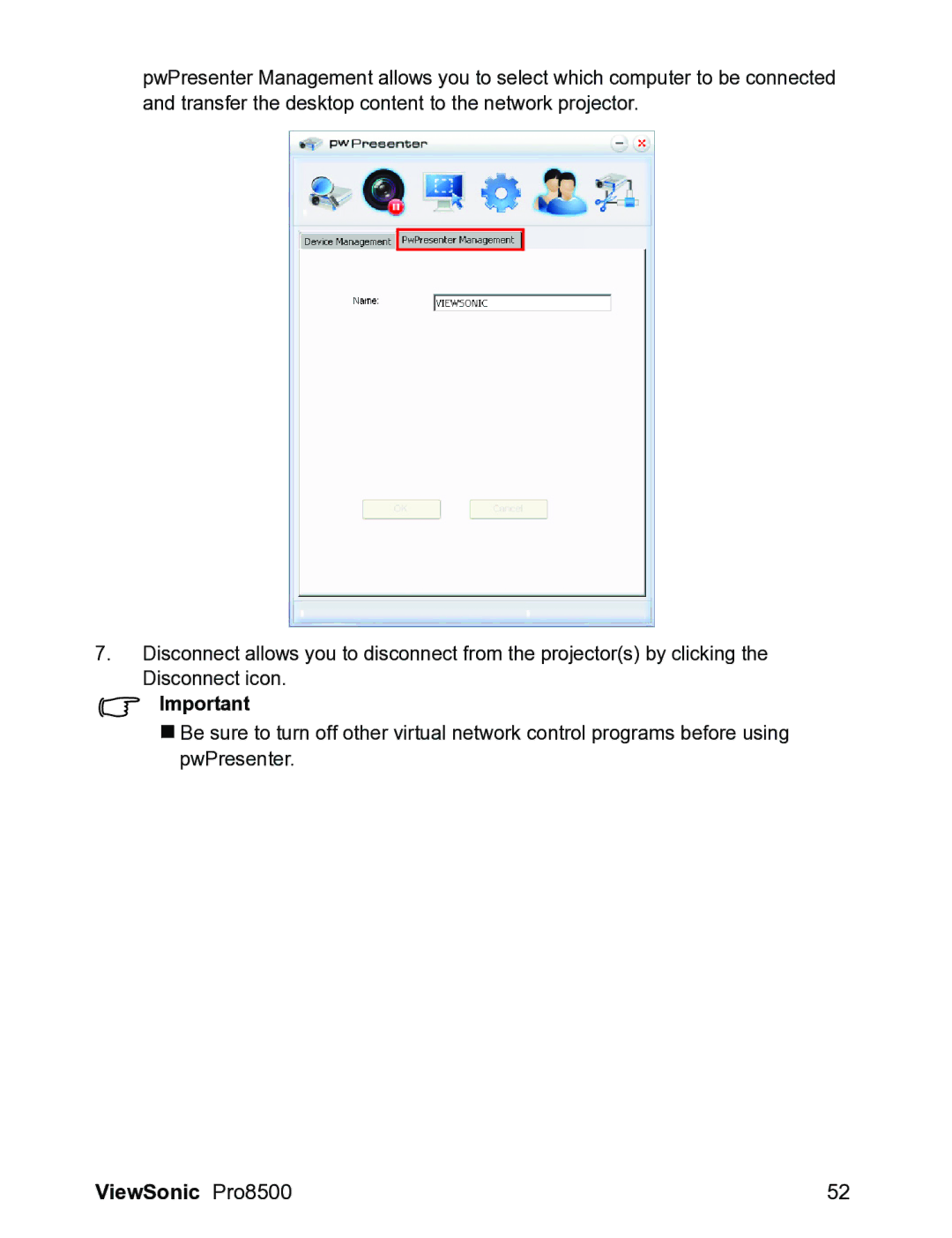 ViewSonic VS13645 warranty ViewSonic Pro8500 