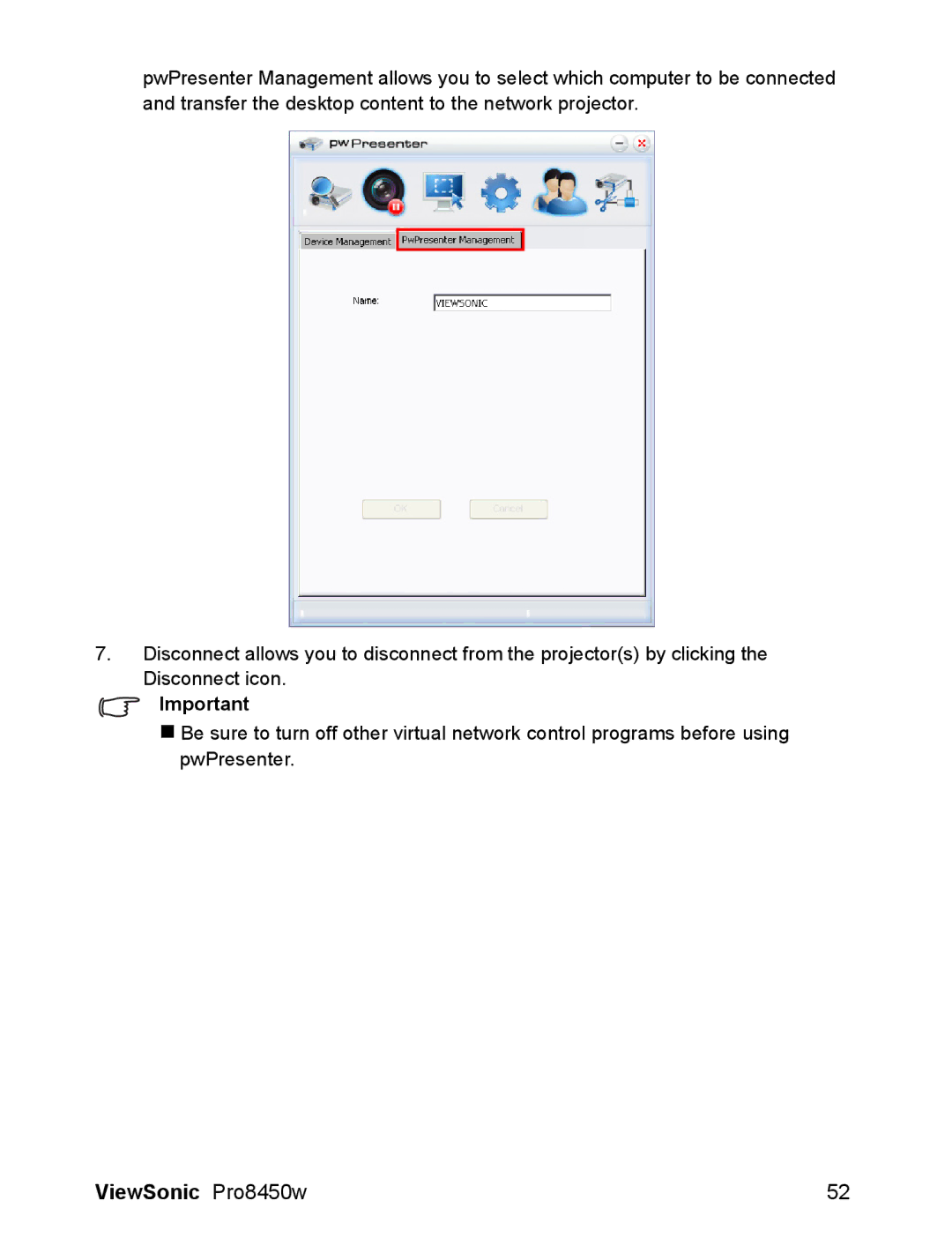 ViewSonic VS13646 warranty ViewSonic Pro8450w 