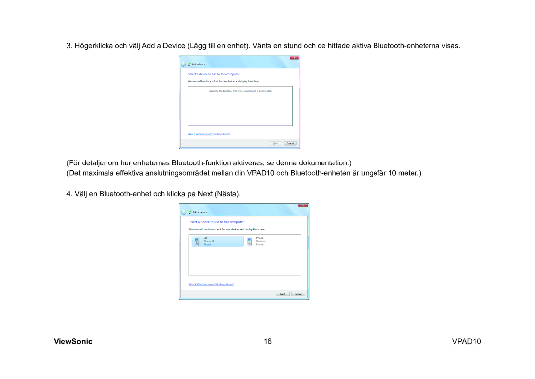 ViewSonic VS13790 manual ViewSonic 