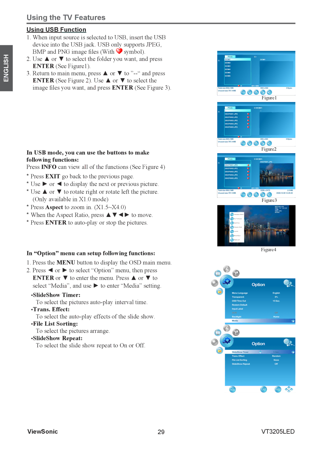 ViewSonic VS13915-1M warranty Using USB Function 