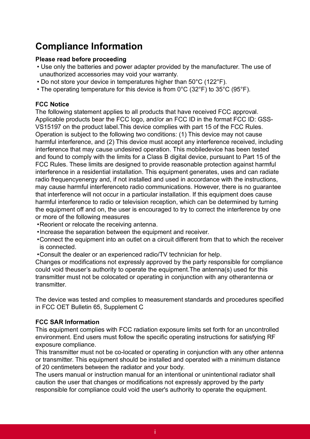 ViewSonic VSD241WTAUS0 manual Compliance Information, Please read before proceeding 