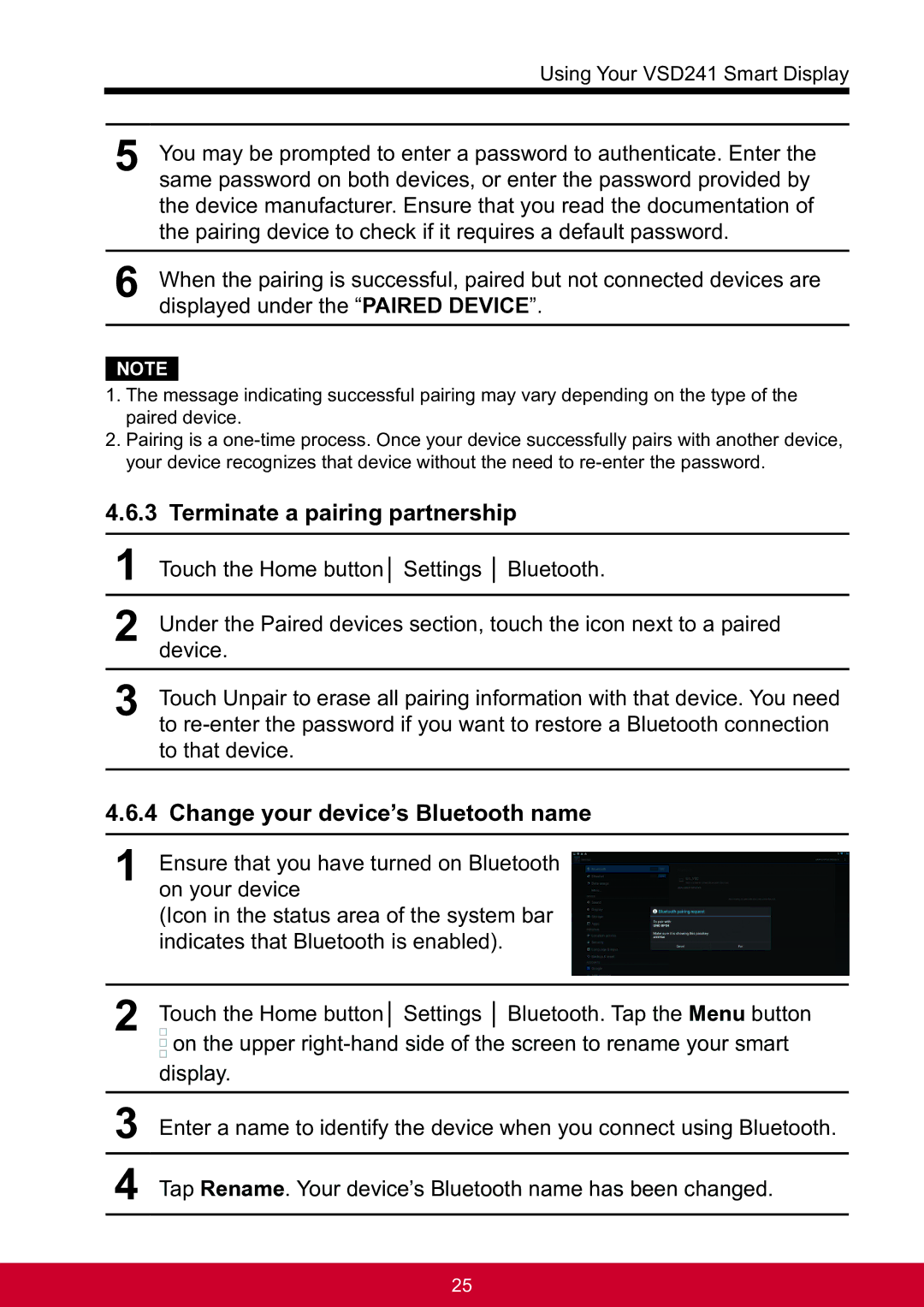 ViewSonic VSD241WTAUS0 manual 