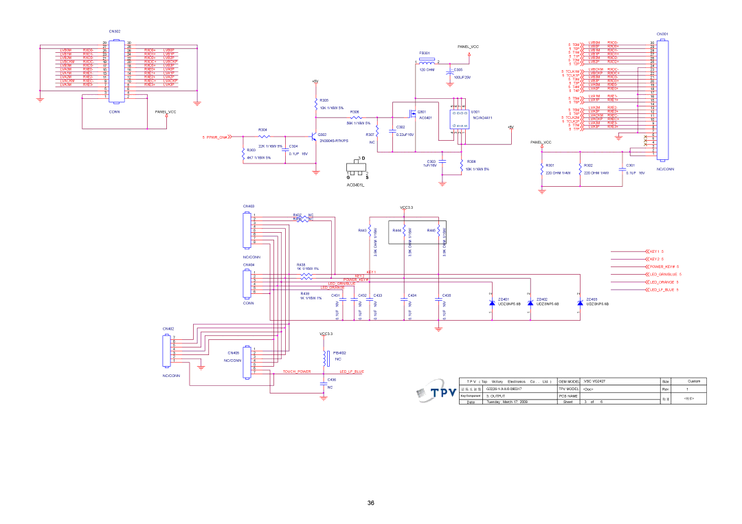 ViewSonic VSXXXXX service manual FB402 