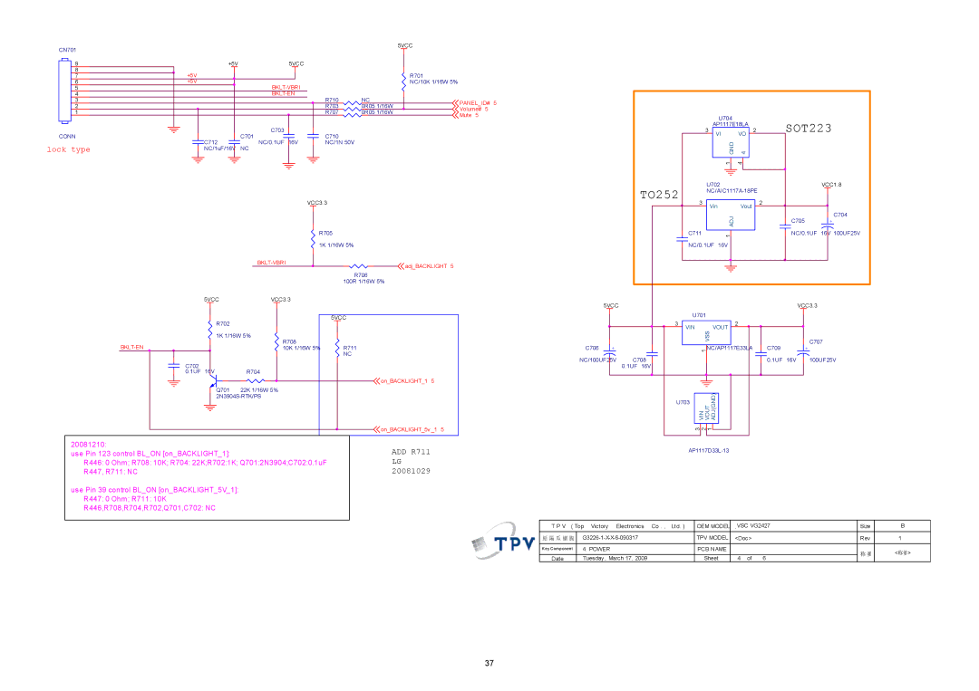 ViewSonic VSXXXXX service manual TO252 