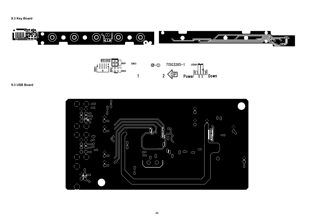 ViewSonic VSXXXXX service manual Key Board USB Board 