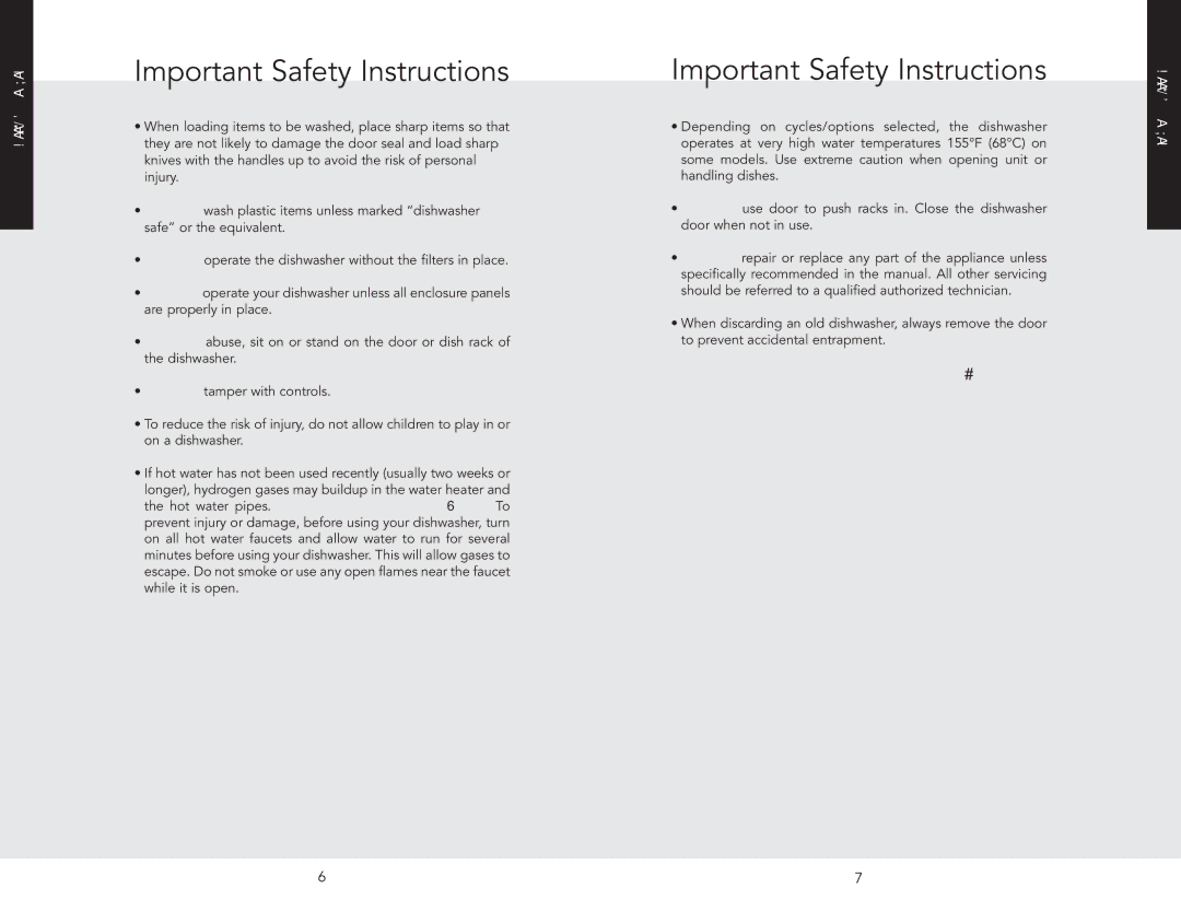 Viking 325E, 450E manual Important Safety Instructions 