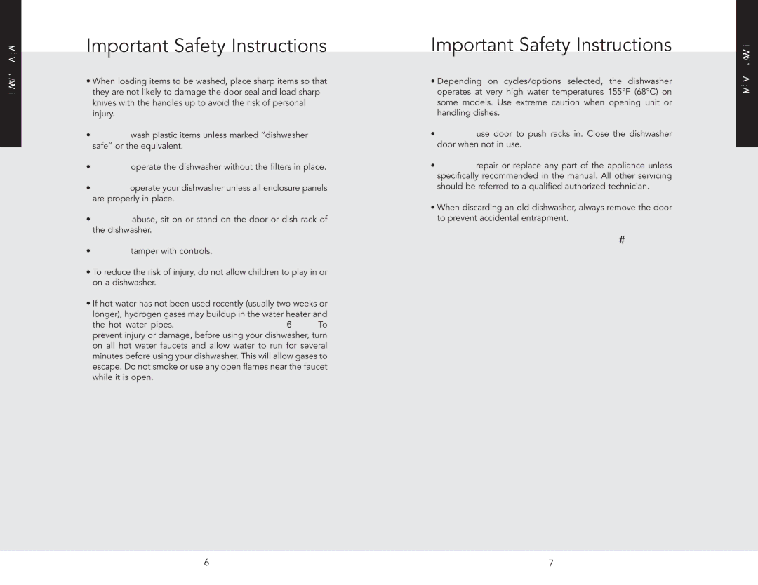 Viking 450 manual Important Safety Instructions 