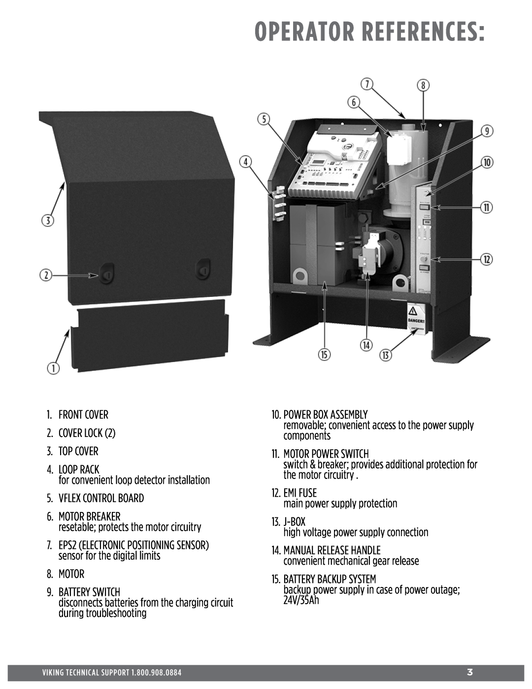 Viking Access Systems Q7 manual Operator References 