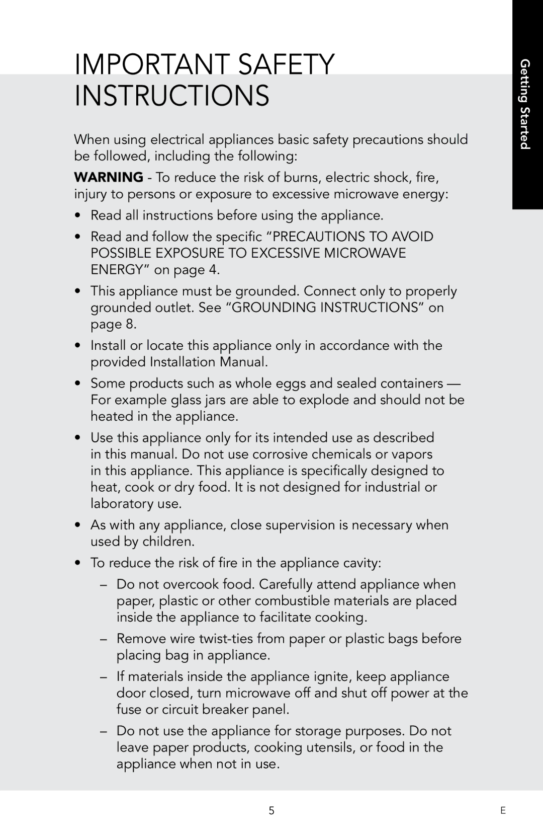 Viking D3, RDMOS201SS manual Important Safety Instructions 