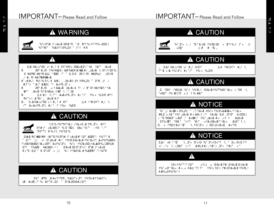 Viking DSOE305TSS, F20686 manual Burn Hazard 