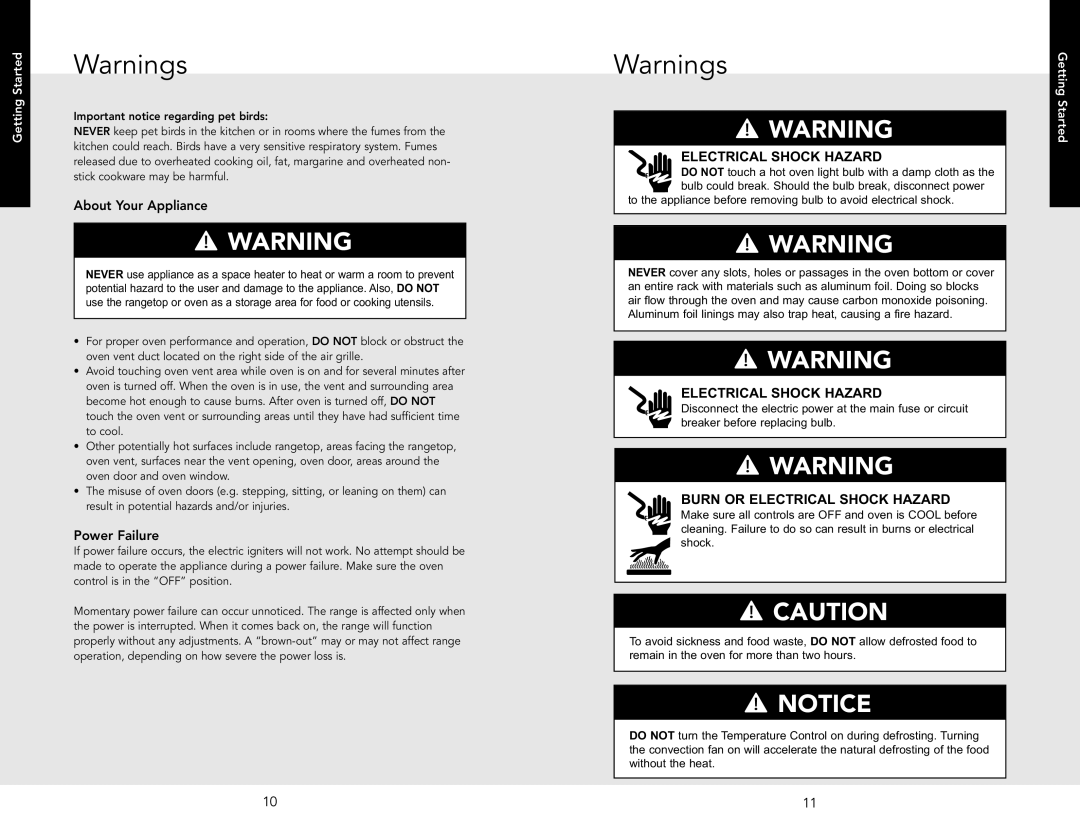 Viking F20705A EN manual About Your Appliance, Electrical Shock Hazard 