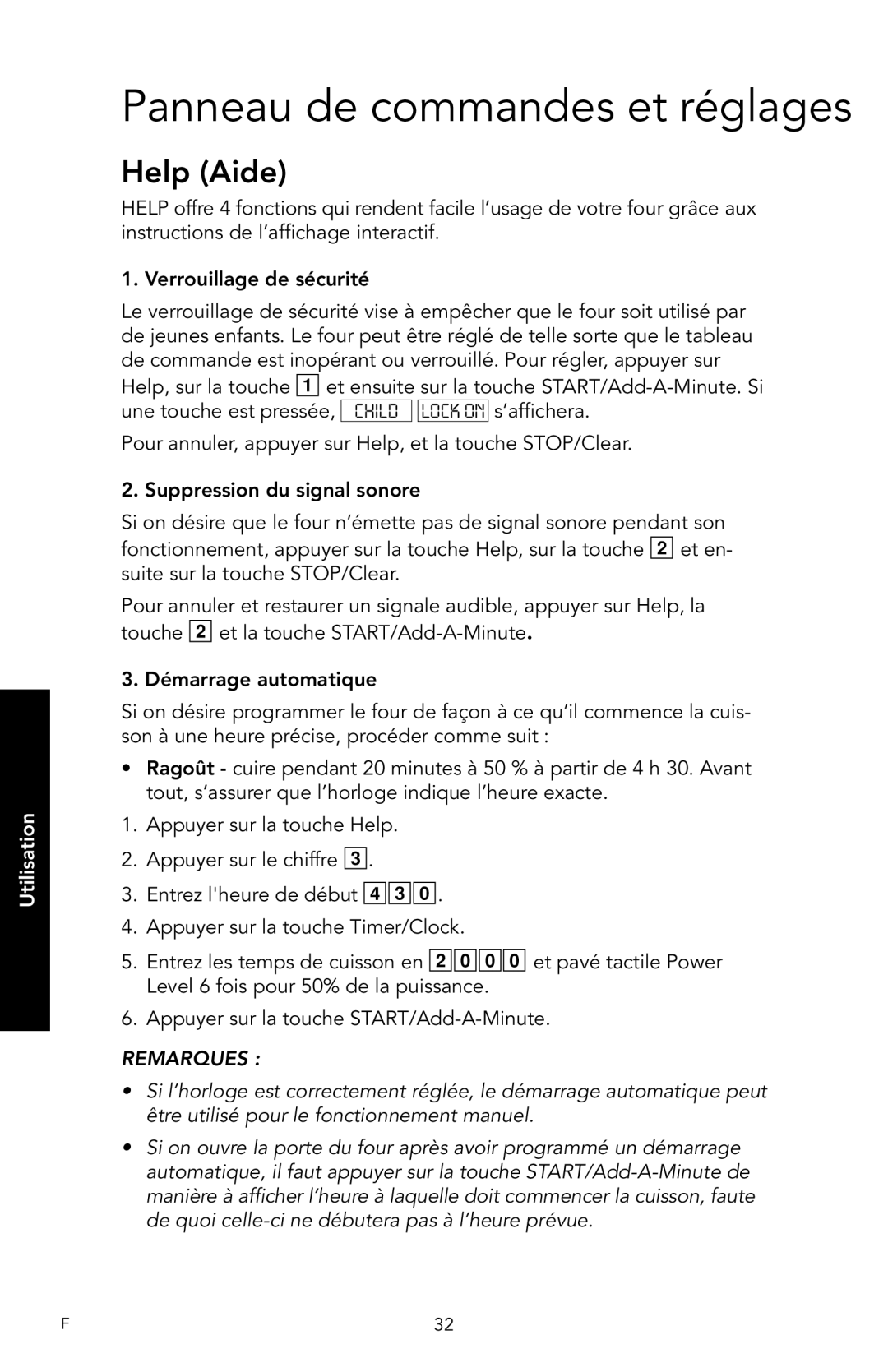 Viking F20974 manual Help Aide 