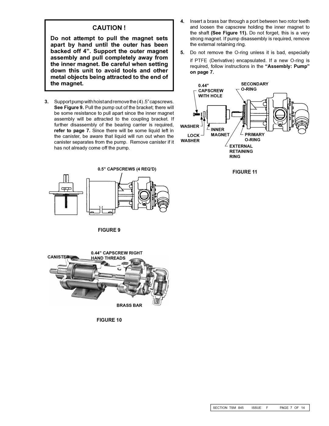 Viking KK827, KK825, K-825, K-823, KK823, K-827 service manual Capscrews 4 req’d 