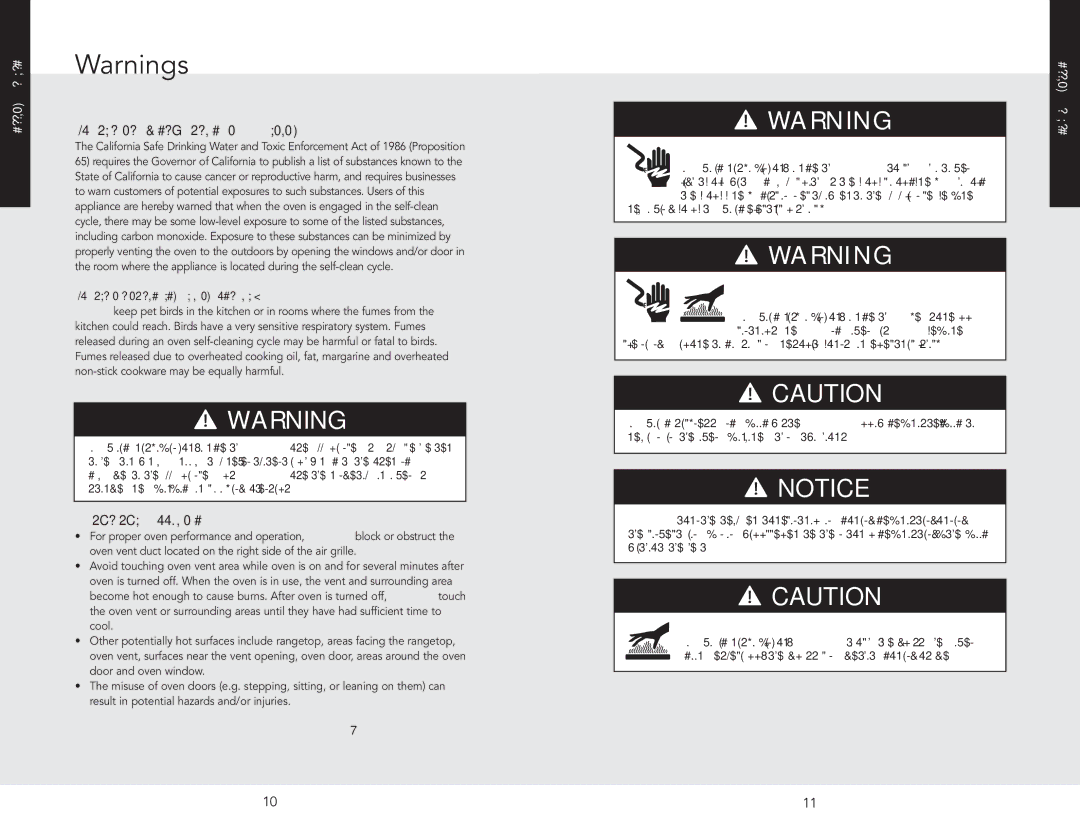 Viking RDSCE2305BWH, RDSCE2305BSS, DSCE1304BSS manual Electrical Shock Hazard 