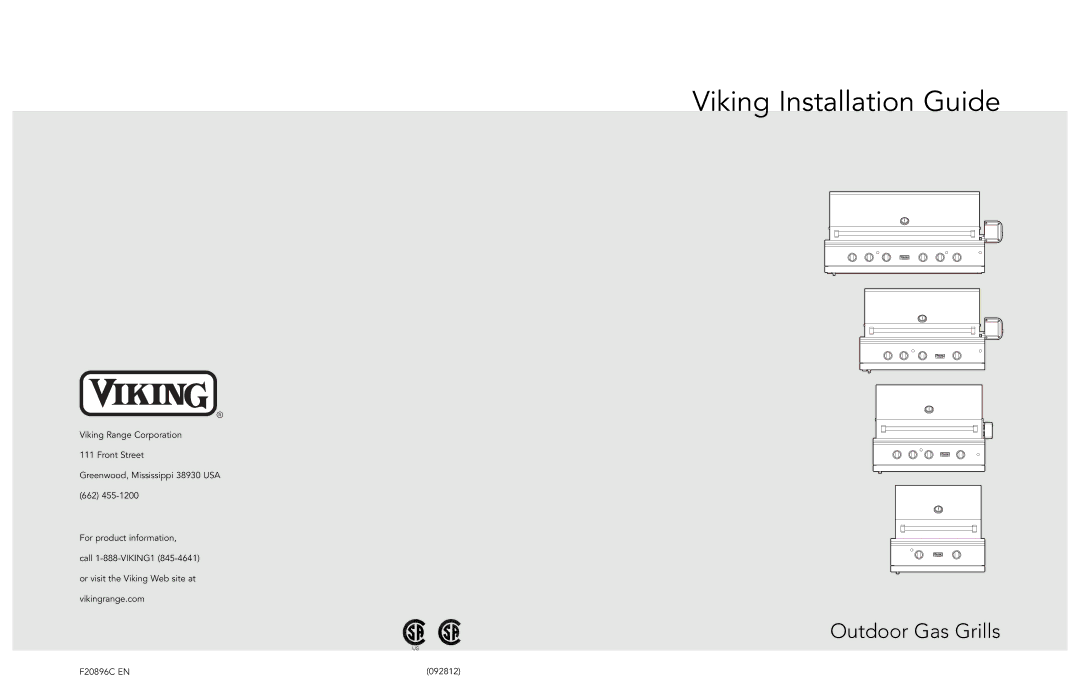 Viking viking manual Viking Installation Guide 