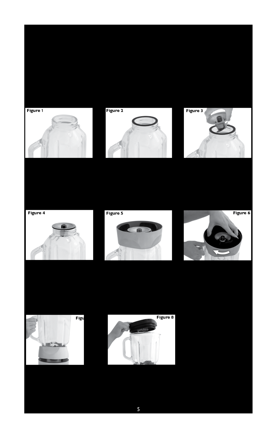 Villaware BLVLLAZ05H instruction manual before using your blender, Assembly Instructions 