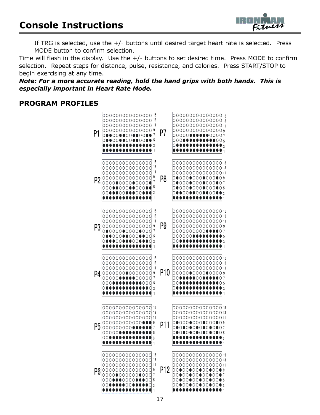 Viper Viper 315-00109 owner manual Program Profiles 