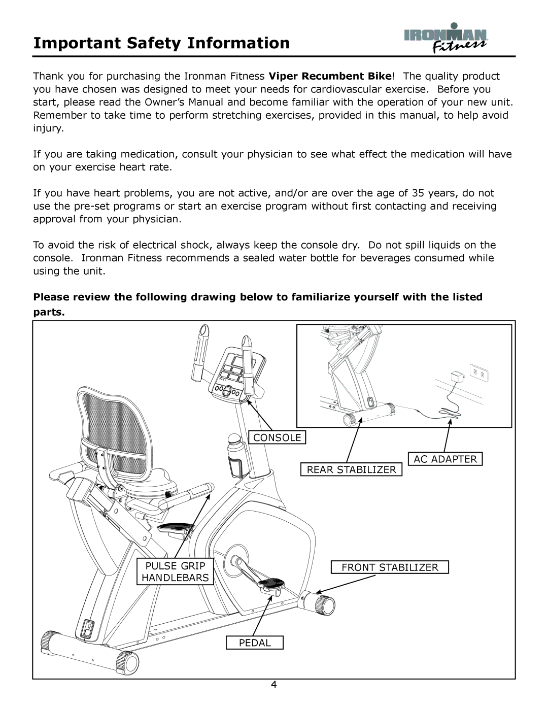 Viper Viper 315-00109 owner manual Console 