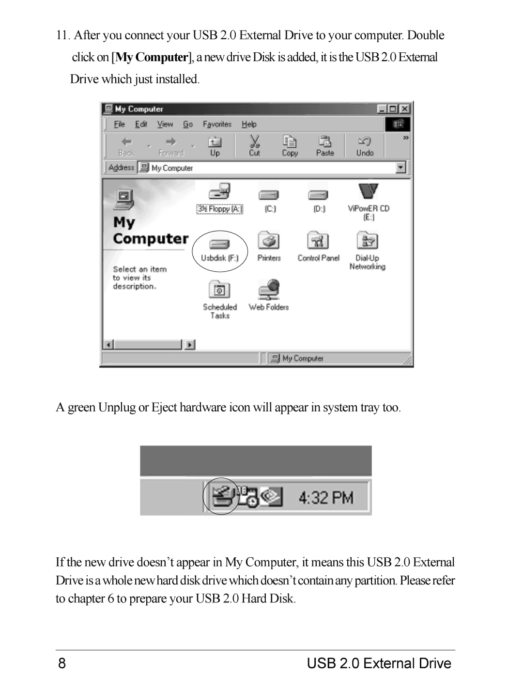 VIPowER user manual USB 2.0 External Drive 