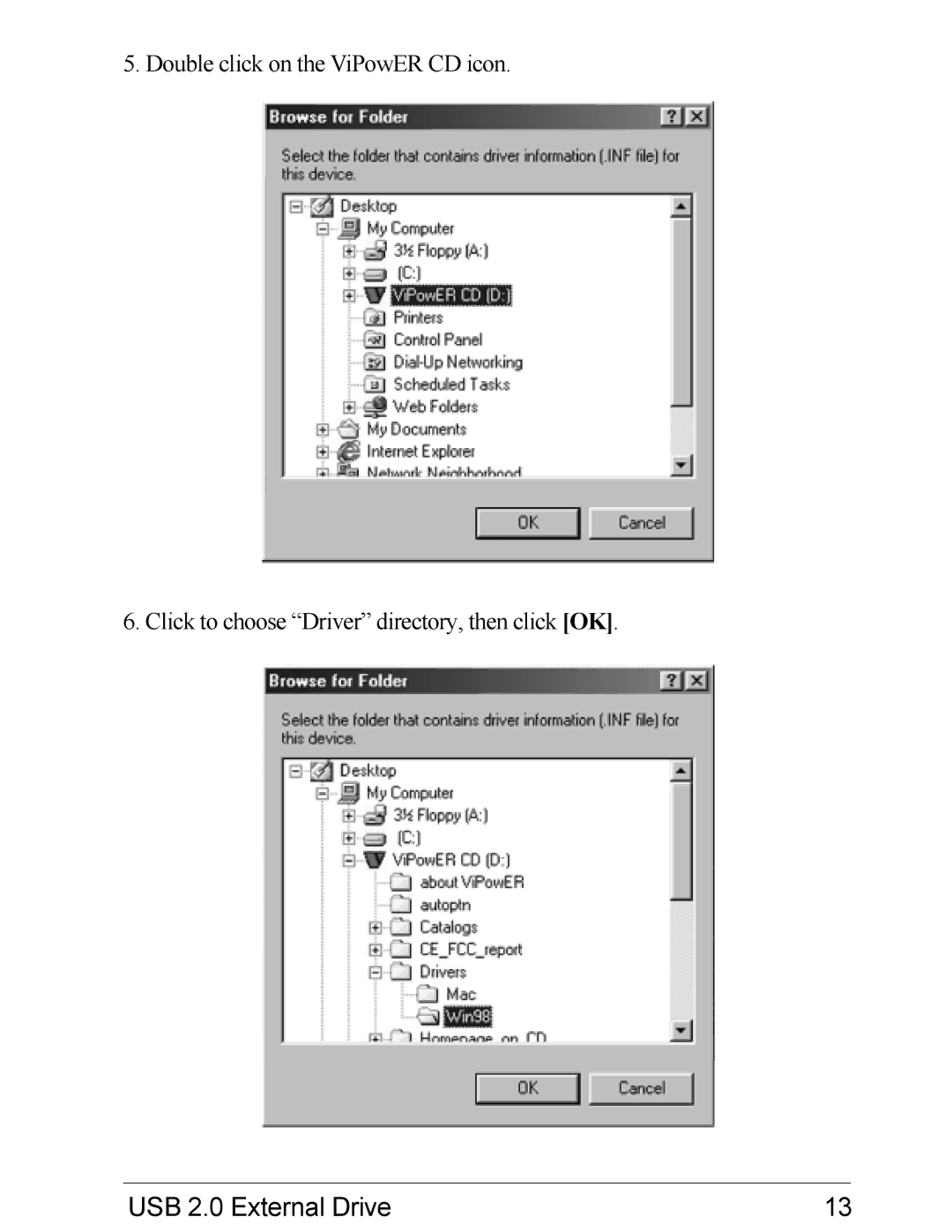 VIPowER user manual USB 2.0 External Drive 