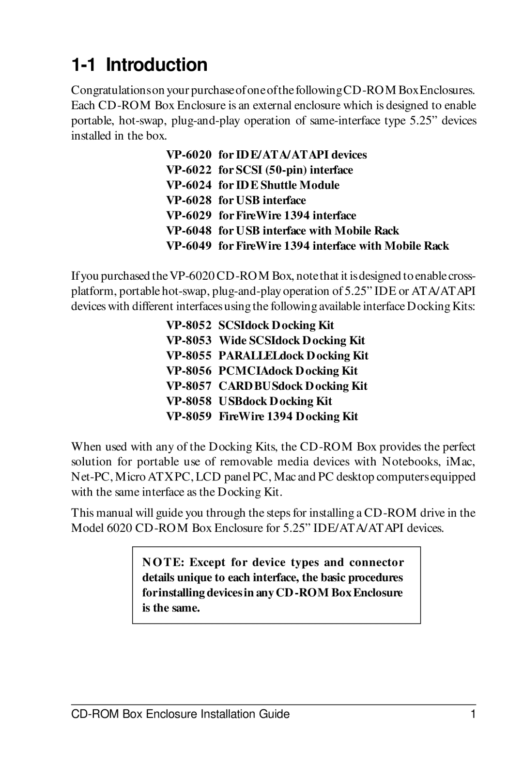 VIPowER VP-6022, VP-6049, VP-6023, VP-6020, VP-6048, VP-6024, VP-6029, VP-6028 manual Introduction 