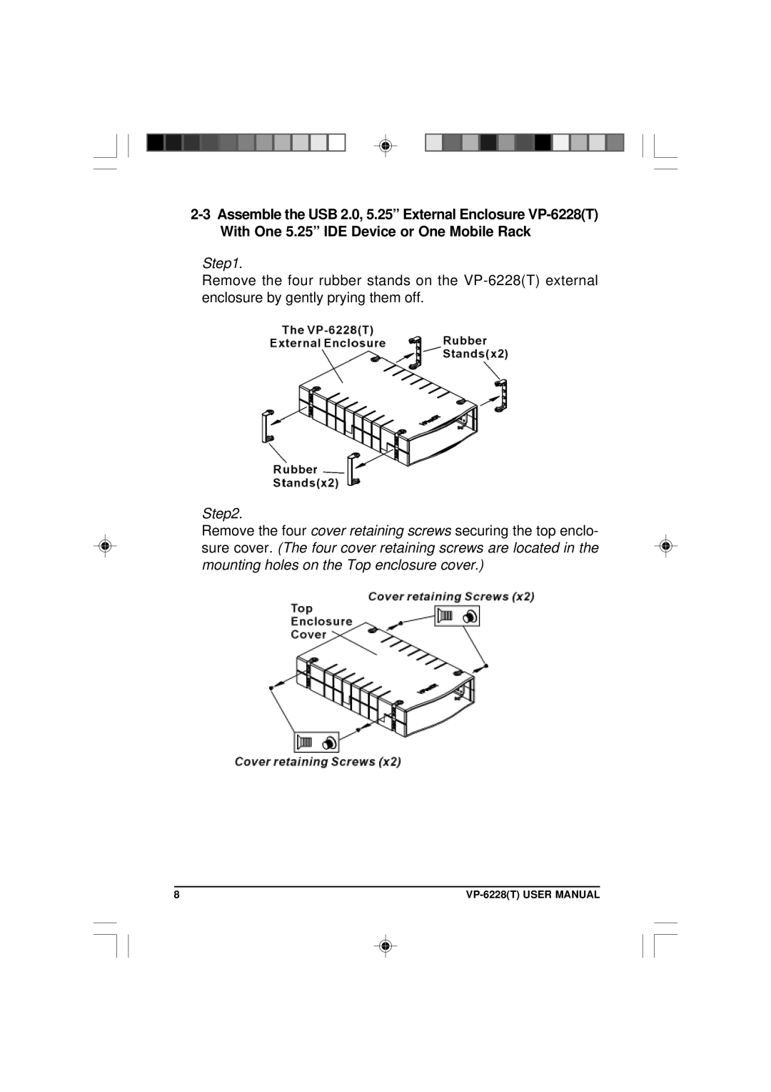 VIPowER VP-6228T user manual 