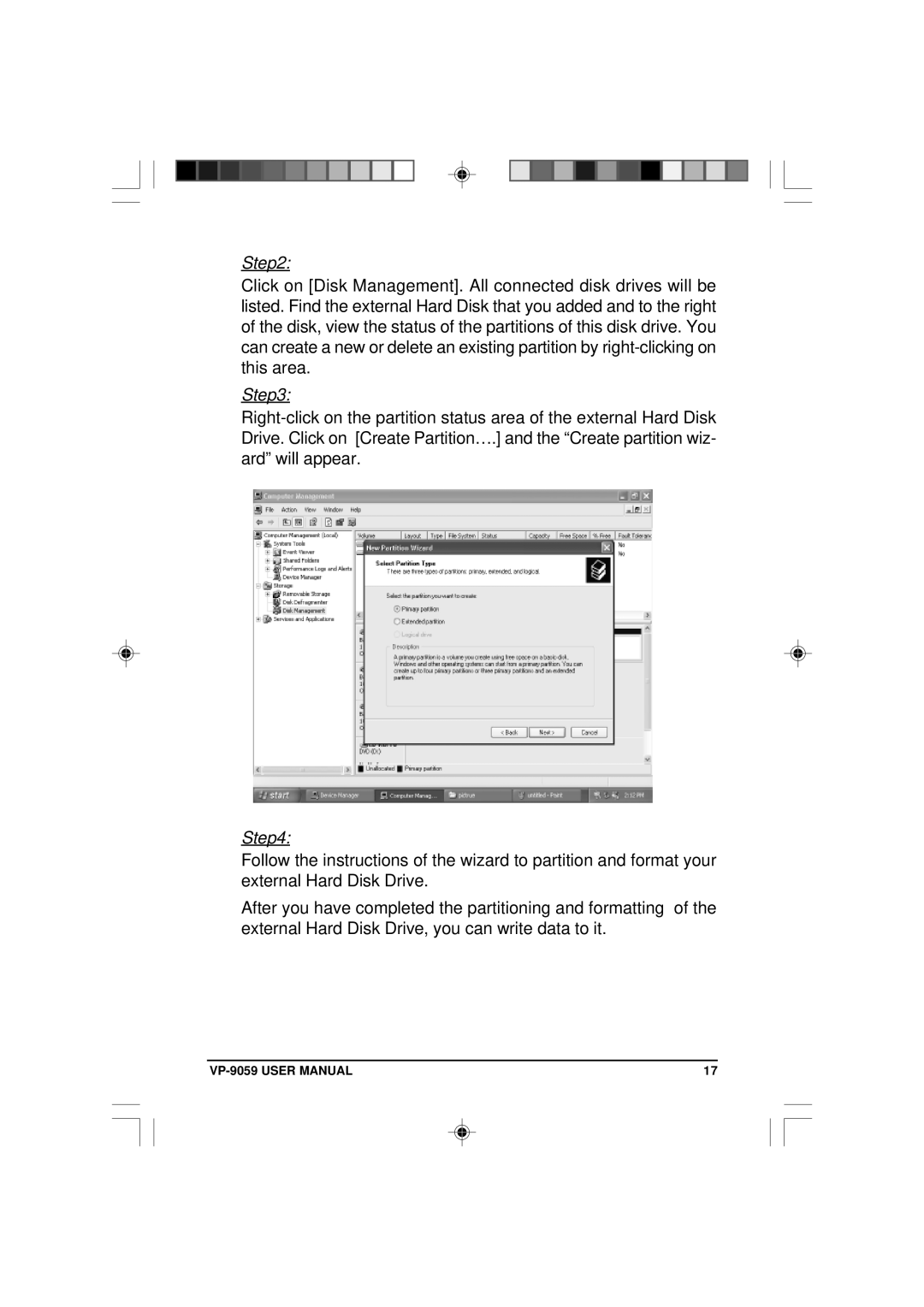 VIPowER VP-9059 user manual 