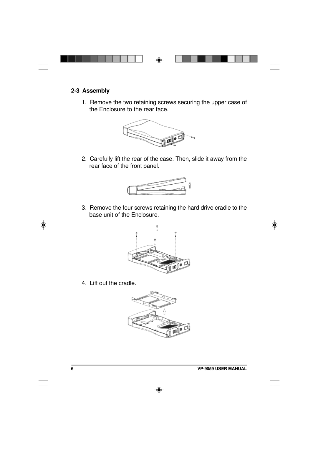 VIPowER VP-9059 user manual Assembly 