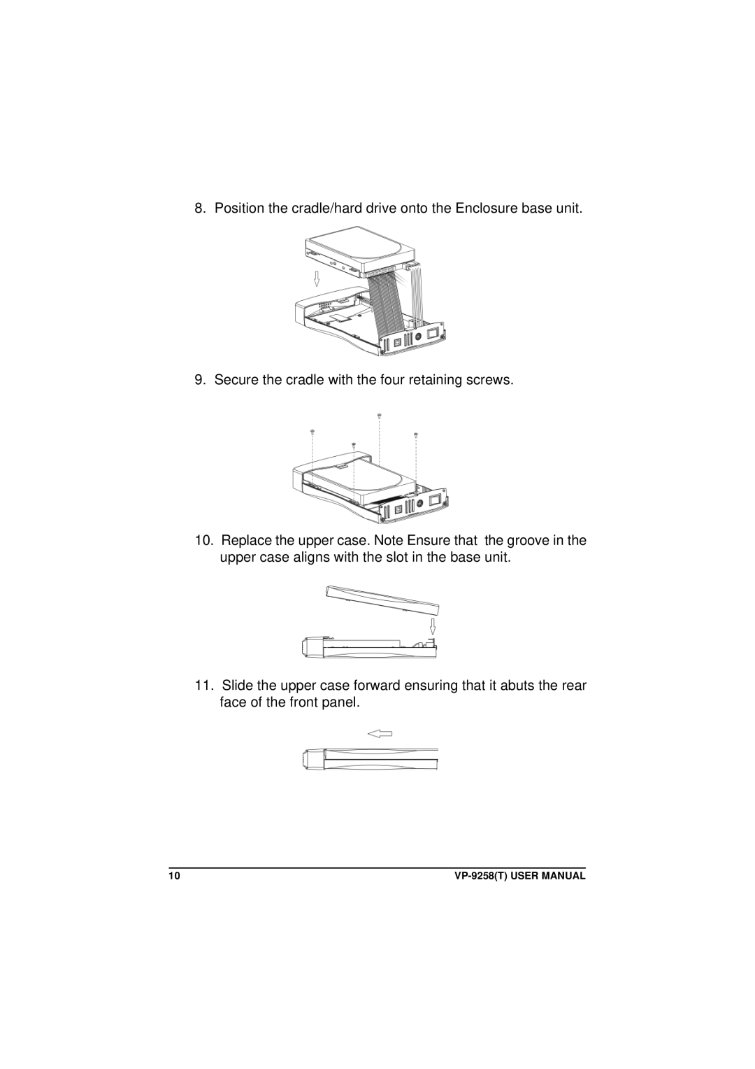 VIPowER VP-9258(T) user manual 