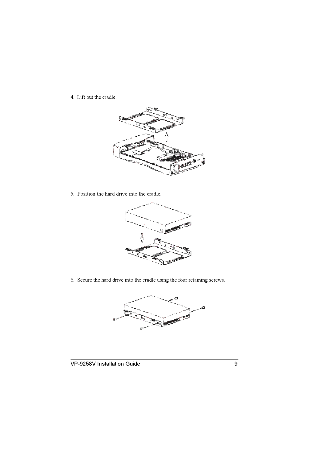 VIPowER manual VP-9258V Installation Guide 