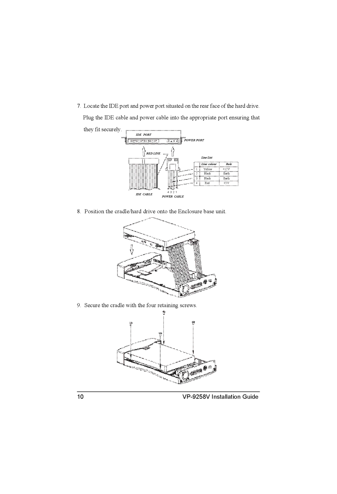 VIPowER VP-9258V manual They fit securely 