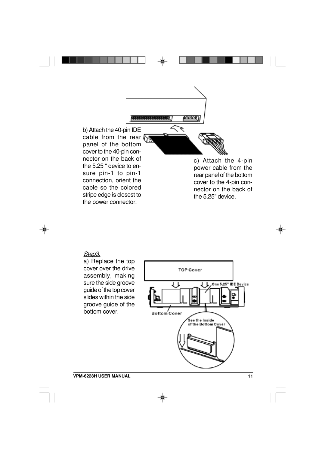 VIPowER VPM-6228H user manual 