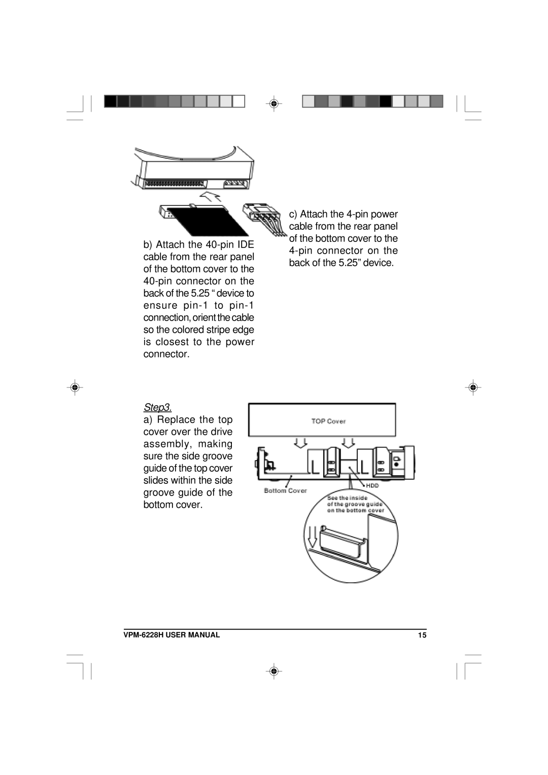 VIPowER VPM-6228H user manual 