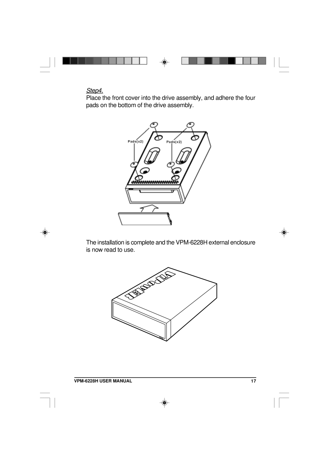 VIPowER VPM-6228H user manual 