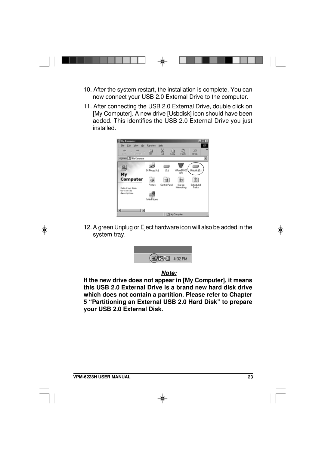 VIPowER VPM-6228H user manual 