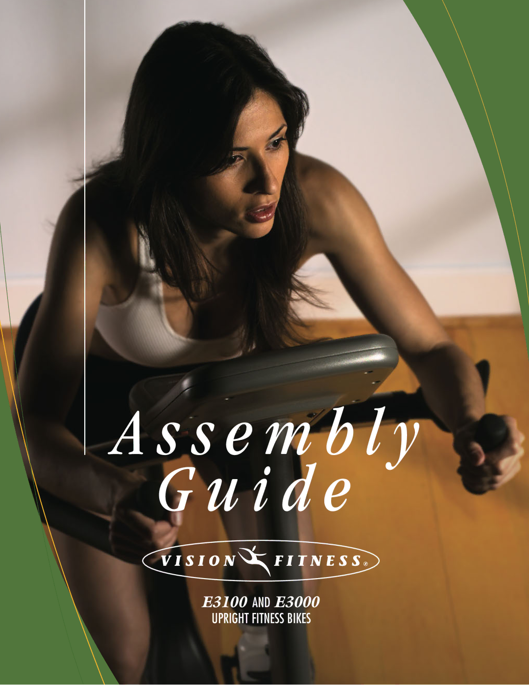 Vision Fitness E3000 manual S e m b l y G u i d e 