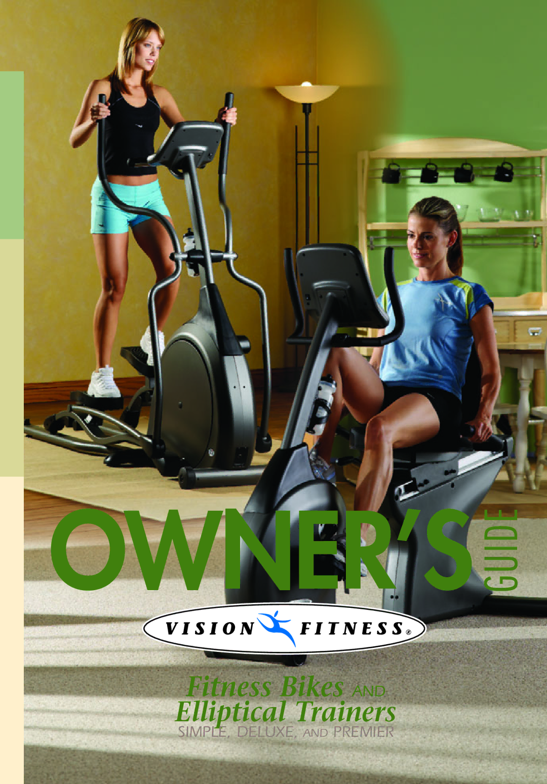 Vision Fitness R2250, E3200 manual Owner’S 