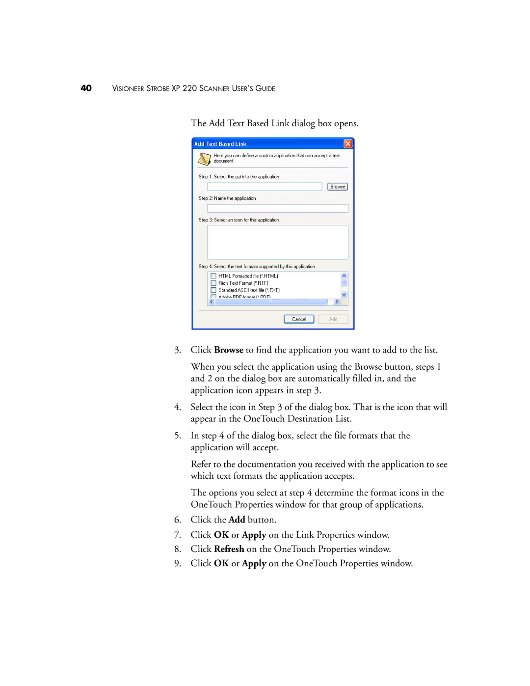 Visioneer manual Visioneer Strobe XP 220 Scanner USER’S Guide 