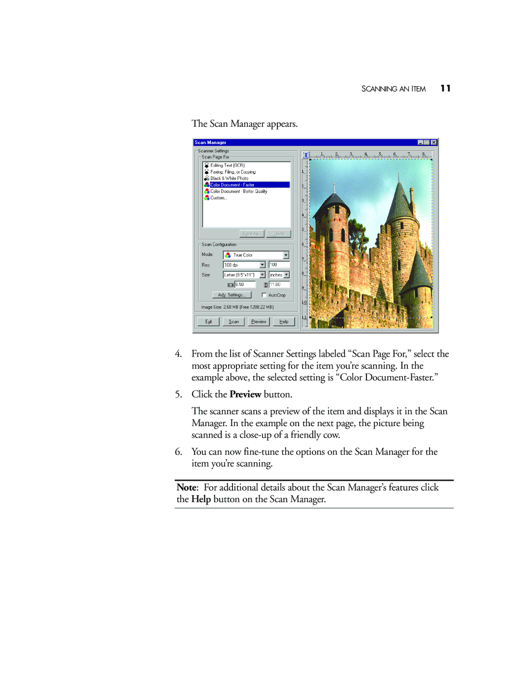 Visioneer 4800 USB manual Scanning AN Item 