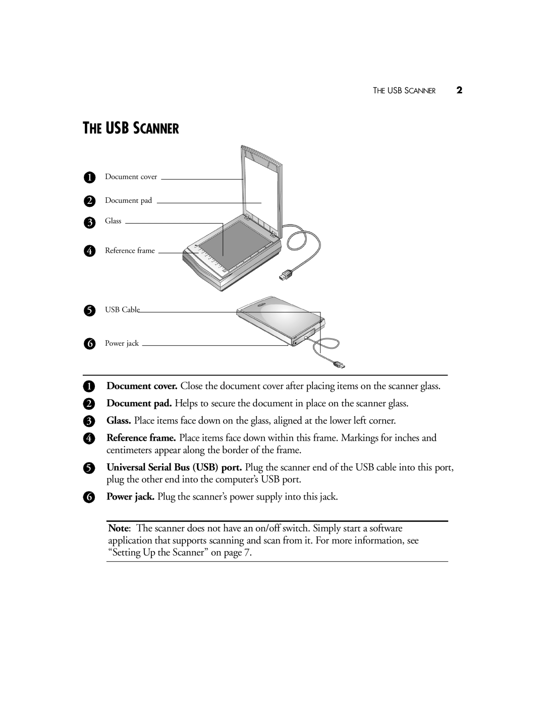 Visioneer 6142 manual USB Scanner 