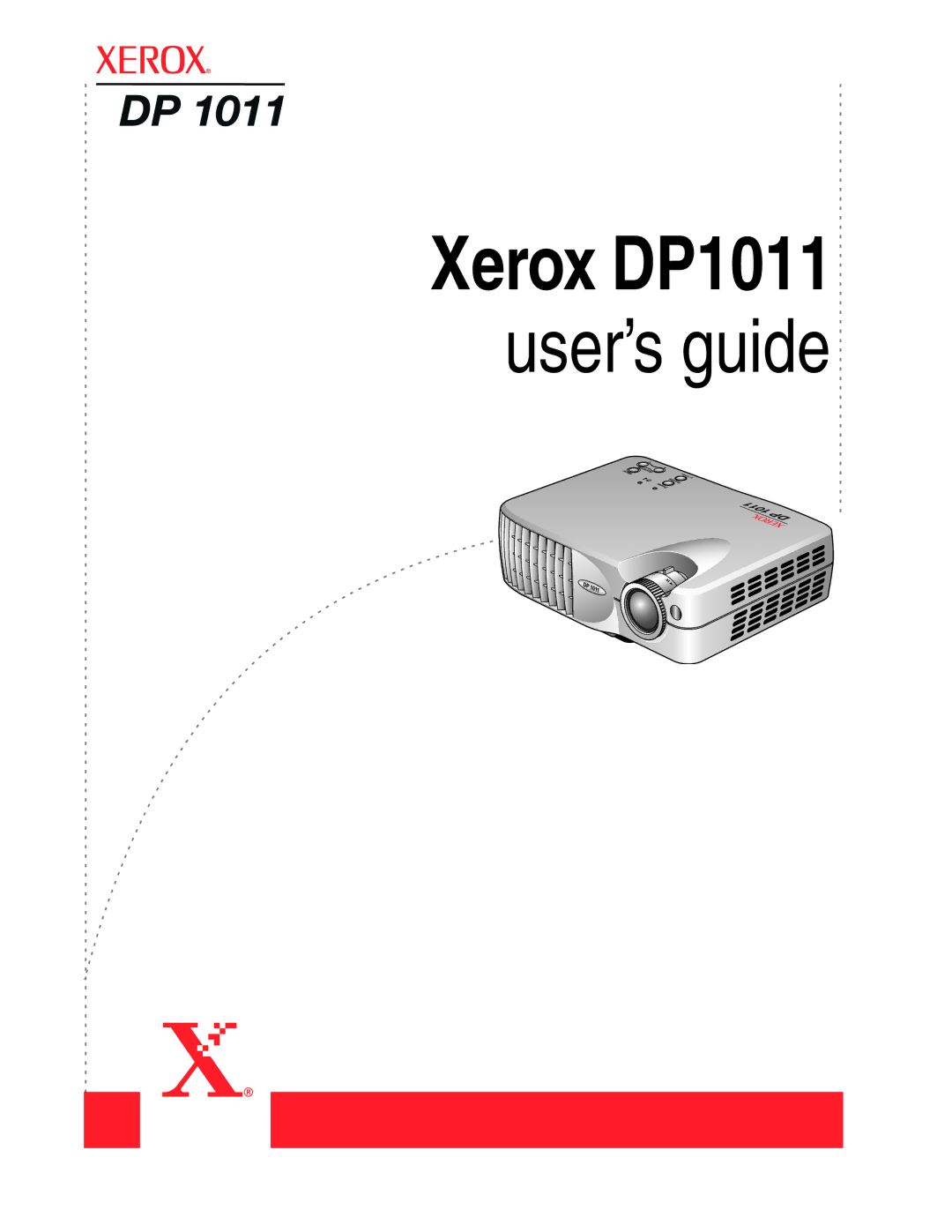 Visioneer manual Xerox DP1011 