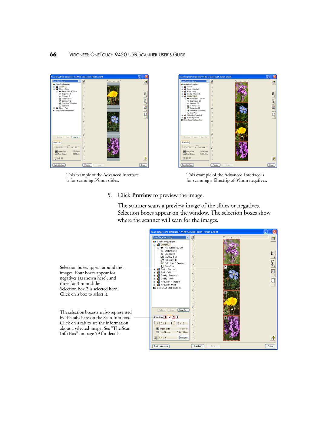 Visioneer One Touch 9420 manual Visioneer Onetouch 9420 USB Scanner USER’S Guide 