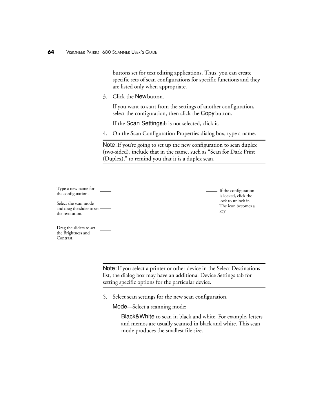 Visioneer manual Visioneer Patriot 680 Scanner USER’S Guide 