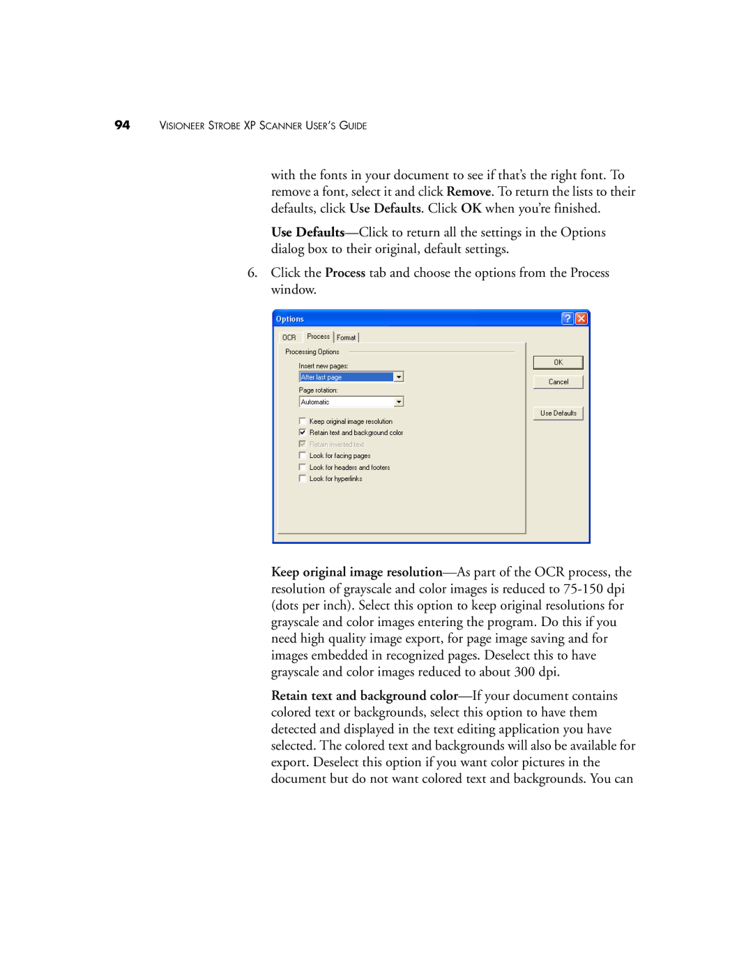 Visioneer XP 100, XP 300, XP 200 manual Visioneer Strobe XP Scanner USER’S Guide 