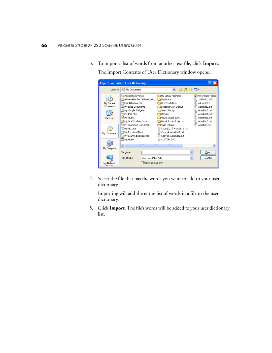 Visioneer XP220 manual Visioneer Strobe XP 220 Scanner USER’S Guide 